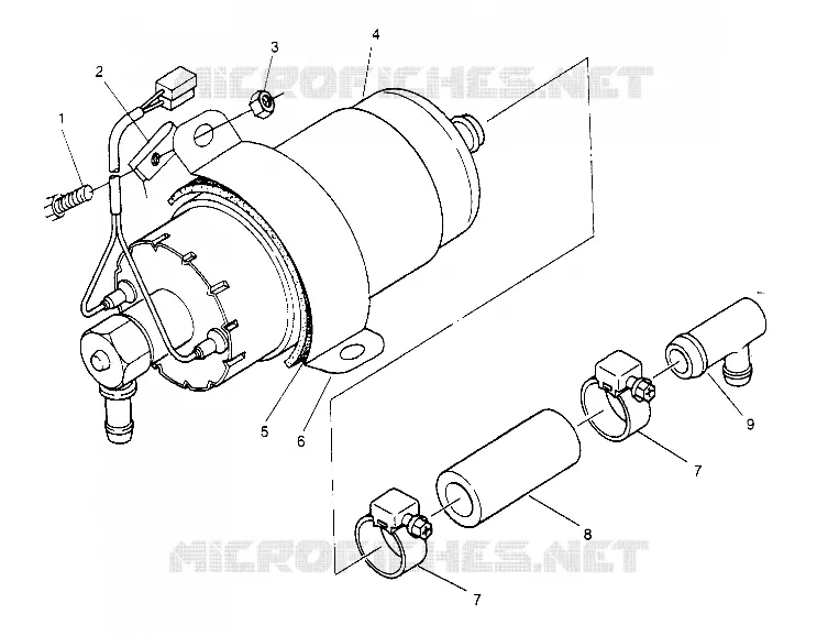 FUEL PUMP RXL TOURING 0950869 (4928982898C014)