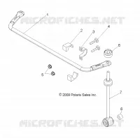 REAR SUSPENSION STABILIZER BAR