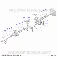DRIVE TRAIN, PRIMARY CLUTCH