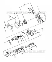STARTING MOTOR ASSEMBLY  250 4X4