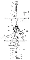 CARBURETOR CLASSIC TOURING  0973365 AND EUROPEAN CLASSIC TOURING  E973365 (4938493849C012)