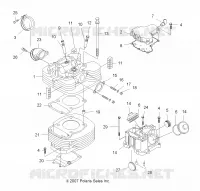 CYLINDER AND HEAD