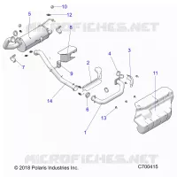 ENGINE, EXHAUST SYSTEM