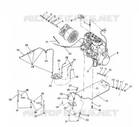 ENGINE MOUNTING 440 XCR / 0931760 (4923022302025A)