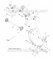 SUSPENSION REAR CRANK
