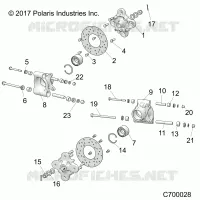 SUSPENSION, REAR CARRIER