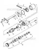 STARTING MOTOR TRAIL BLAZER W98BA25C (4945464546C010)