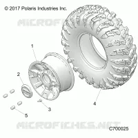 OPT, MACHINED BLACK. ALUMINUM FRONT WHEELS