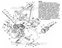 ENGINE MOUNTING XPLORER 400L W969140 (4935983598A010)