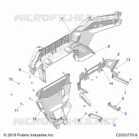 REAR BODYWORK BUMPER