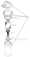 FUEL / WATER SEPARATOR SLT 780 B964588 AND  INTL. SLT 780 I964588 (4935683568C009)