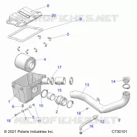 ENGINE, AIR INTAKE SYSTEM