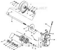 DRIVE TRAIN ASSEMBLY CLASSIC E942865 AND  CLASSIC TOURING E942875 (49274027400020)