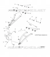 FRONT SUSPENSION A-ARMS
