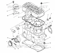 CYLINDER 440 0952760, 440 SKS 0952560,  AND EUROPEAN 440 SKS E9525 (4929032903C008)