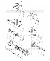 PISTON AND CRANKSHAFT 400 (4915411541037A)
