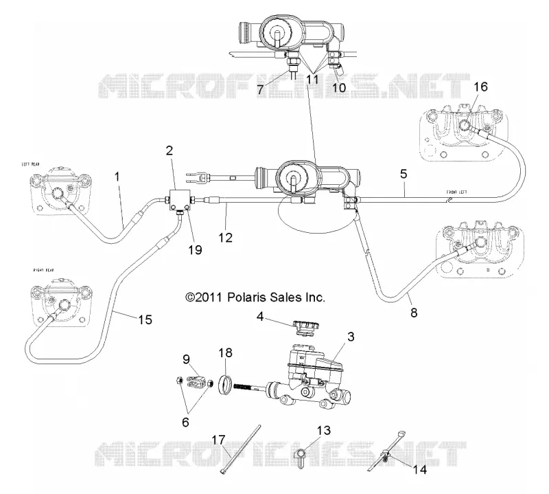 BRAKES, LINES AND MASTER CYLINDER
