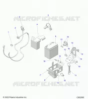 ELECTRICAL, E.S. BATTERY/BOX AND CABLES