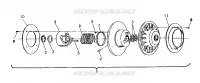 DRIVEN CLUTCH 500 XLT (4921662166028A)