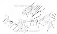 CLUTCH COVER ASSEMBLY 250 4X4 / W928127 (4922872287B006)