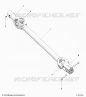 DRIVE TRAIN, FRONT PROP SHAFT