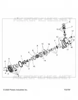 DRIVE TRAIN, FRONT GEARCASE