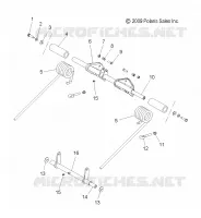 REAR SUSPENSION TORQUE ARM AND PIVOT ARM