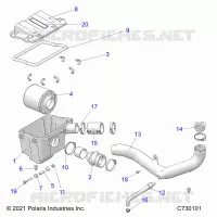 ENGINE, AIR INTAKE SYSTEM