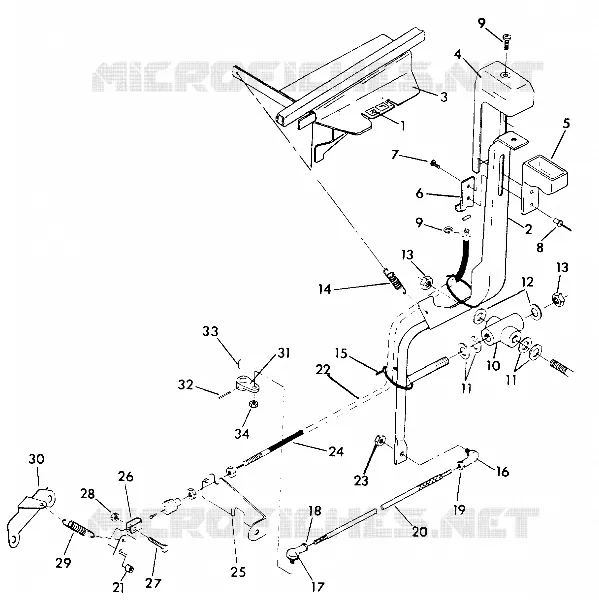 SHIFT LINKAGE ASSEMBLY NORWEGIAN 350 4X4 (4922912291039A)