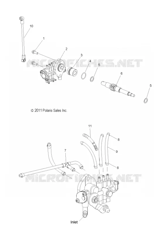 OIL PUMP AND LINES