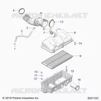 ENGINE, AIR INTAKE