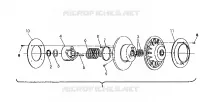 DRIVEN CLUTCH 650 (4921312131028A)