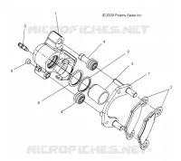 REAR BRAKE CALIPER
