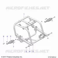 REAR SUSPENSION SWING ARM