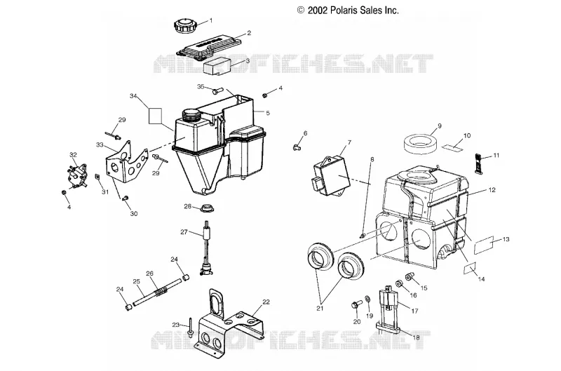 OIL TANK/AIR BOX