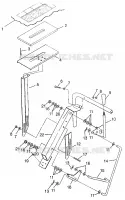 SHIFT LINKAGE WIDETRAK GT 0972061 AND EUROPEAN WIDETRAK GT E972061 (4938173817C004)