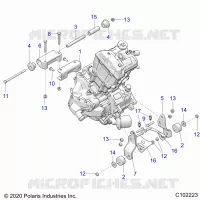 ENGINE, MOUNTING