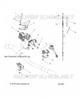 ENGINE, THROTTLE  CONTROL ASM.