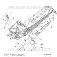 CHASSIS, CLUTCH GUARD/FOOTRESTS/RUNNING BOARDS
