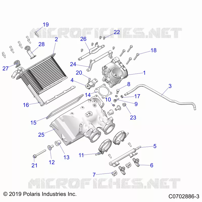 ENGINE, AIR INTAKE MANIFOLD
