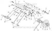 REAR TORQUE ARM SPORT TOURING 0960243 AND EUROPEAN SPORT TOURING E960243 (4932223222C002)
