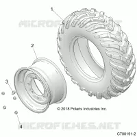 WHEELS, FRONT