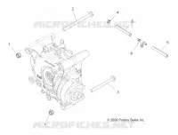 DRIVE TRAIN, GEARCASE MOUNTING, REAR