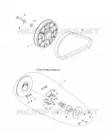 DRIVE TRAIN, CLUTCH, SECONDARY