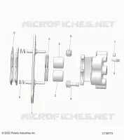 FRONT BRAKE CALIPER