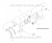 REAR BRAKE CALIPER