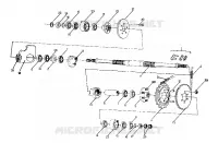 MIDDLE DRIVE ASSEMBLY ASSEMBLY 250 4X6 / W928627 (4922902290027A)