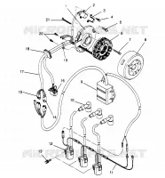 MAGNETO XLT TOURING  0963357 AND EUROPEAN XLT TOURING  E963357 (4931923192C014)