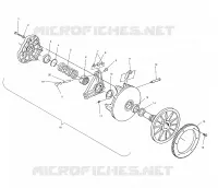 DRIVE CLUTCH (ELECTRIC START MODELS)
