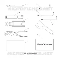 OWNERS MANUAL AND TOOL KIT